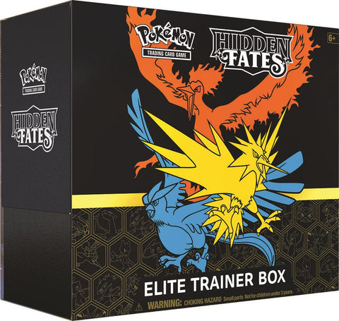 Hidden Fates Elite Trainer Box, sealed