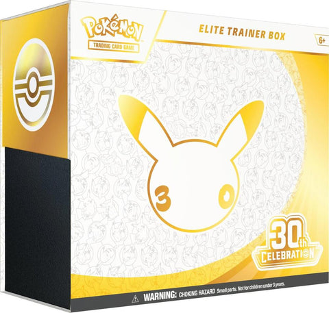 30th Celebration Elite Trainer Box, sealed