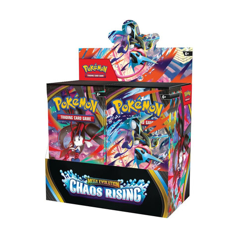 Mega Evolution: Chaos Rising Booster Box
