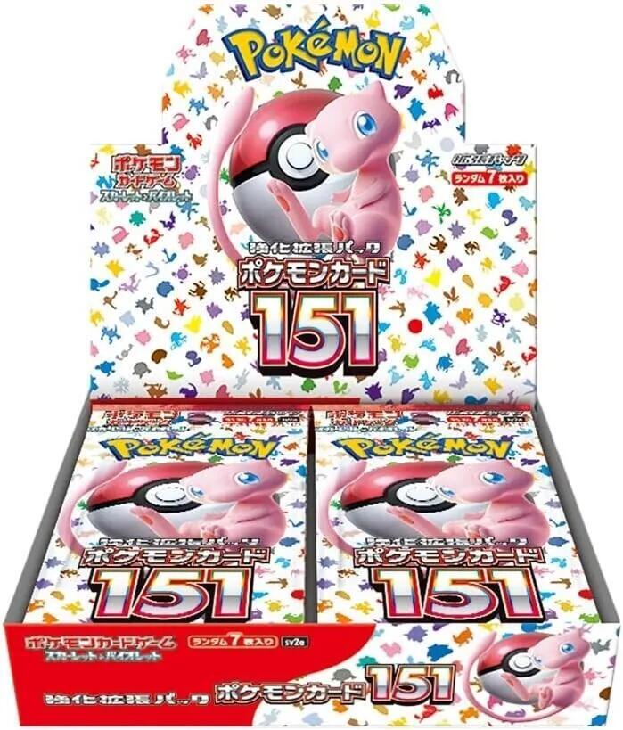 Pokémon 151 Booster Box (sv2a Japanese)