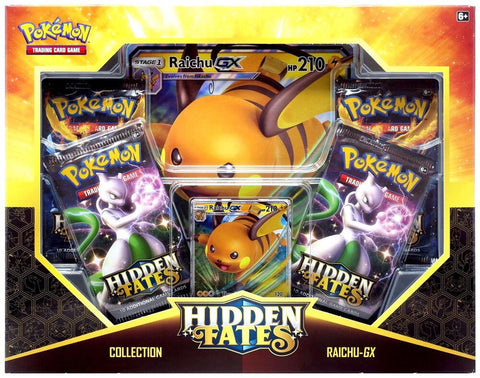 Hidden Fates Collection [Raichu GX], sealed