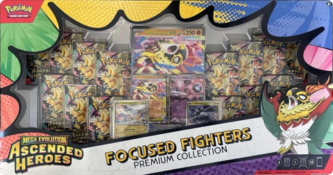 Ascended Heroes Focused Fighters Premium Collection (Sam's Club), sealed