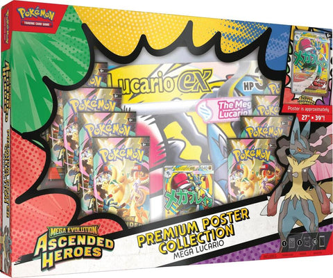 Premium Poster Collection: Mega Lucario, sealed