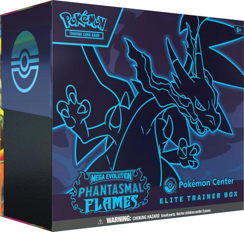 Phantasmal Flames Pokemon Center Elite Trainer Box (Exclusive), sealed