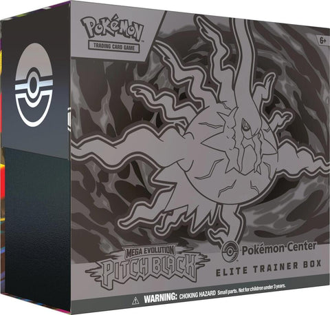 Pitch Black Pokemon Center Elite Trainer Box (Exclusive), sealed