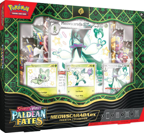 Paldean Fates Premium Collection [Meowscarada ex], sealed