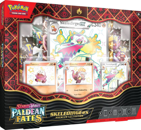 Paldean Fates Premium Collection [Skeledirge ex], sealed