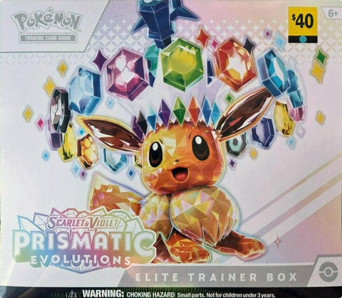 Prismatic Evolutions Elite Trainer Box (Dollar General Exclusive), sealed