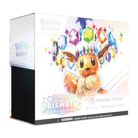 Prismatic Evolutions Pokemon Center Elite Trainer Box (Exclusive), sealed