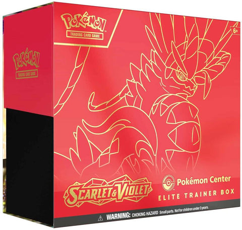 Scarlet & Violet Pokemon Center Elite Trainer Box (Exclusive) [Koraidon], sealed