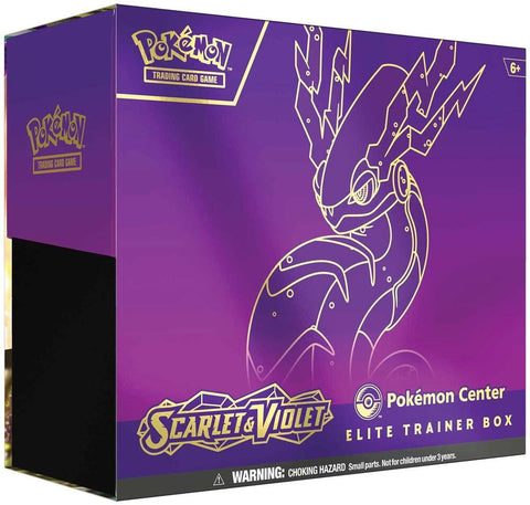 Scarlet & Violet Pokemon Center Elite Trainer Box (Exclusive) [Miraidon], sealed