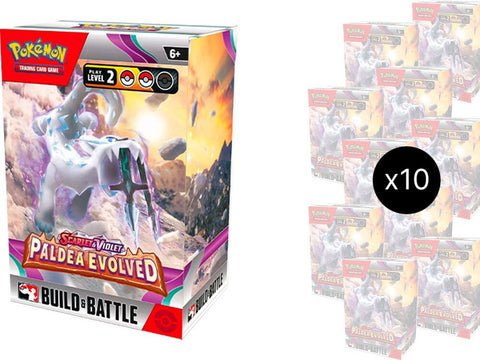 Paldea Evolved Build & Battle Box Display, sealed