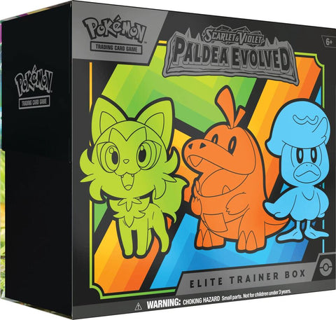 Paldea Evolved Elite Trainer Box, sealed