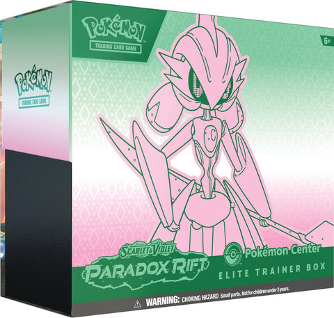 Paradox Rift Pokemon Center Elite Trainer Box (Exclusive) [Iron Valiant], sealed