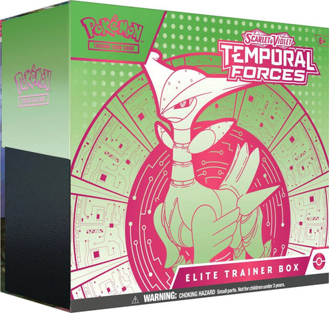 Temporal Forces Elite Trainer Box [Iron Leaves ex], sealed