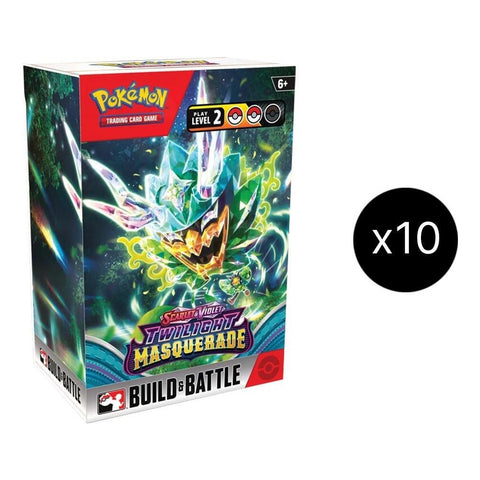 Twilight Masquerade Build & Battle Box Display, sealed