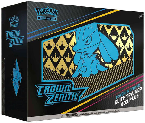 Crown Zenith Pokemon Center Elite Trainer Box Plus, sealed