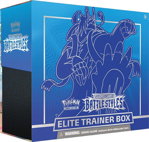 Battle Styles Elite Trainer Box [Rapid Strike Urshifu] (Blue), sealed
