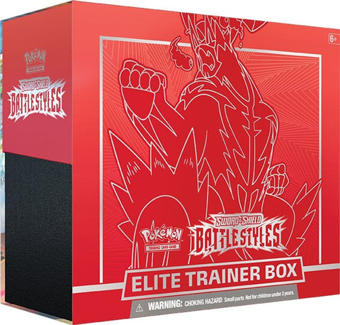 Battle Styles Elite Trainer Box [Single Strike Urshifu] (Red), sealed