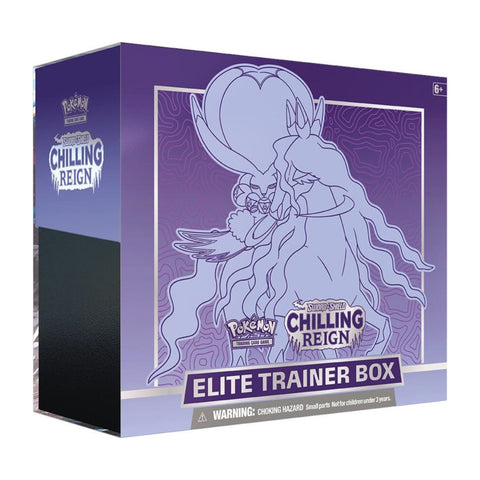 Chilling Reign Elite Trainer Box [Shadow Rider Calyrex], sealed