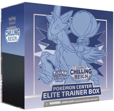 Chilling Reign Pokemon Center Elite Trainer Box [Ice Rider Calyrex] (Exclusive), sealed